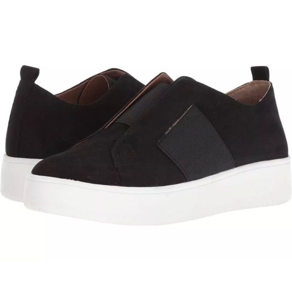 Steve Madden Women’s Brad, Black Slip-On Shoes, Size 6